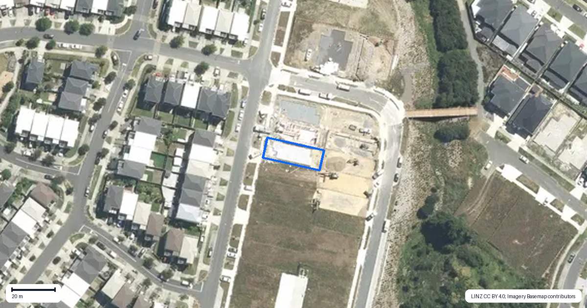 Property context map for 36 Adamson Road, Flat Bush, Auckland
