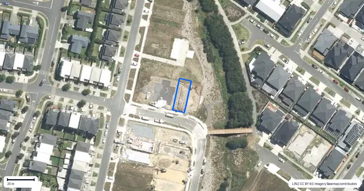 Property context map for 8 Sagitta Drive, Flat Bush, Auckland