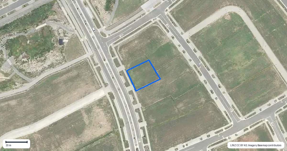 Property context map for 58 Te Rata Boulevard, Paerata, Pukekohe
