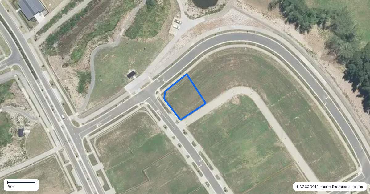 Property context map for 5 Maurice Harding Avenue, Paerata, Pukekohe