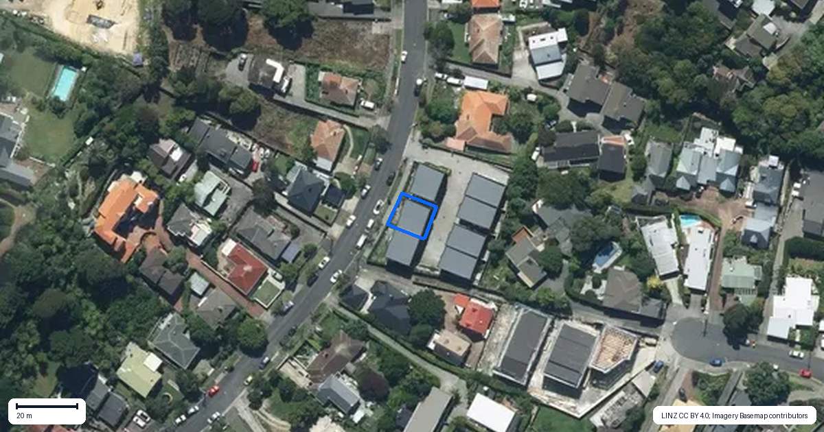 Property context map for 26B Hapua Street, Remuera, Auckland
