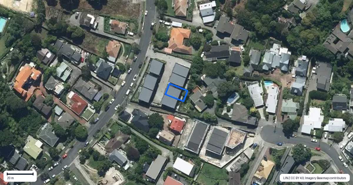 Property context map for 28C Hapua Street, Remuera, Auckland