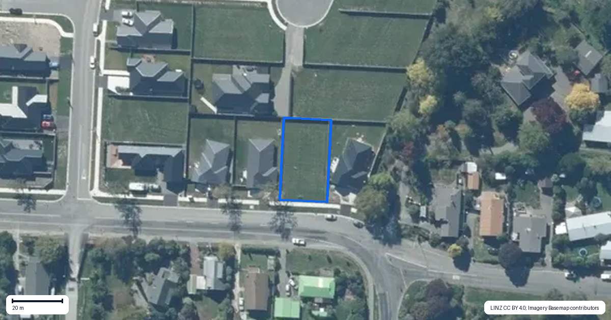 Property context map for 4 Leeston Dunsandel Road, Leeston