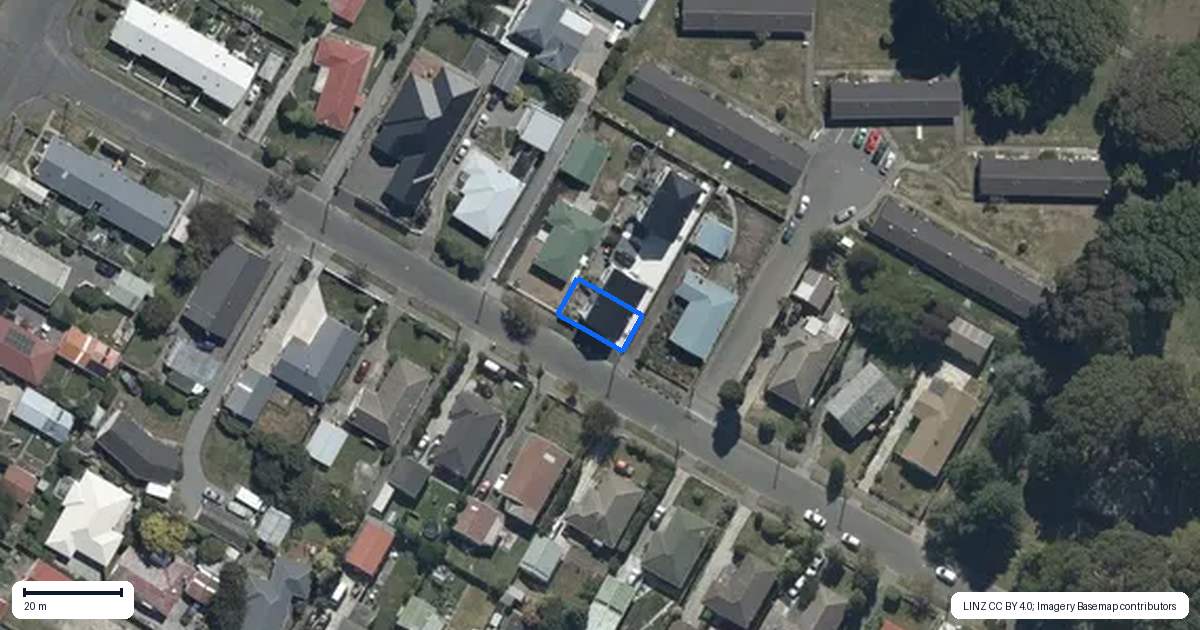 Property context map for 1/30 Raleigh Street, Bishopdale, Christchurch