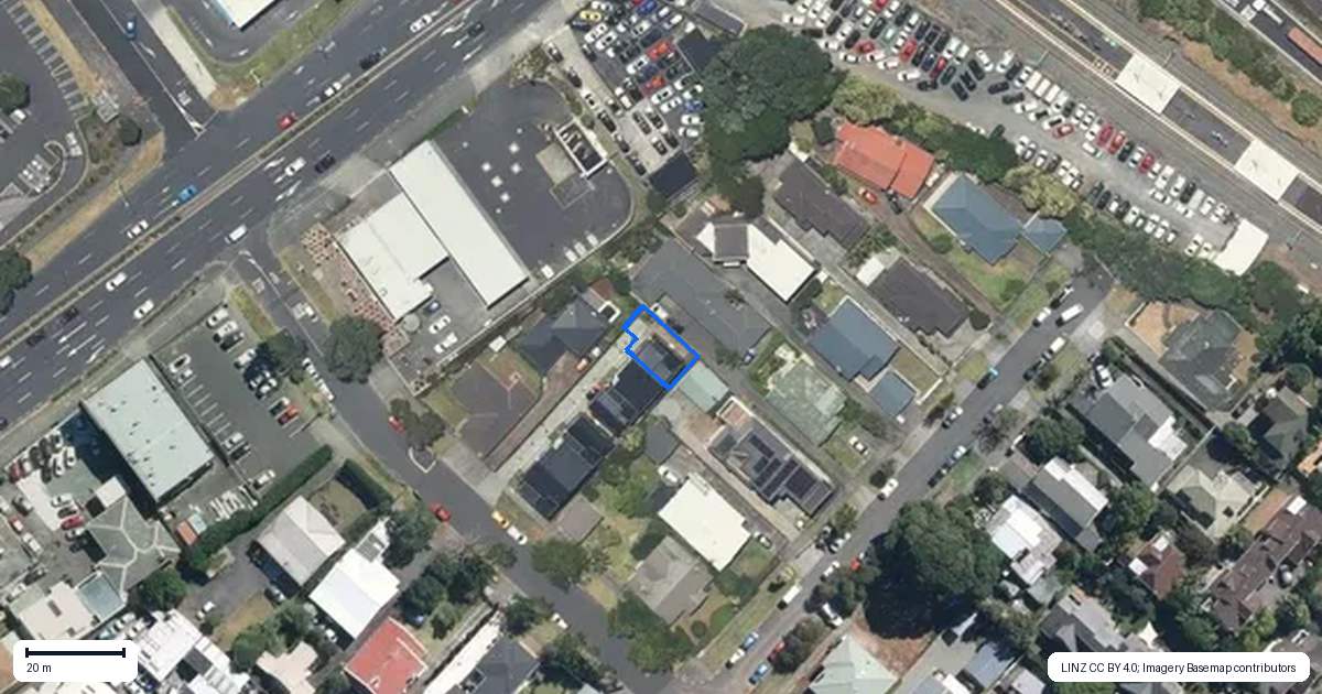 Property context map for 4F Nolan Road, Greenlane, Auckland