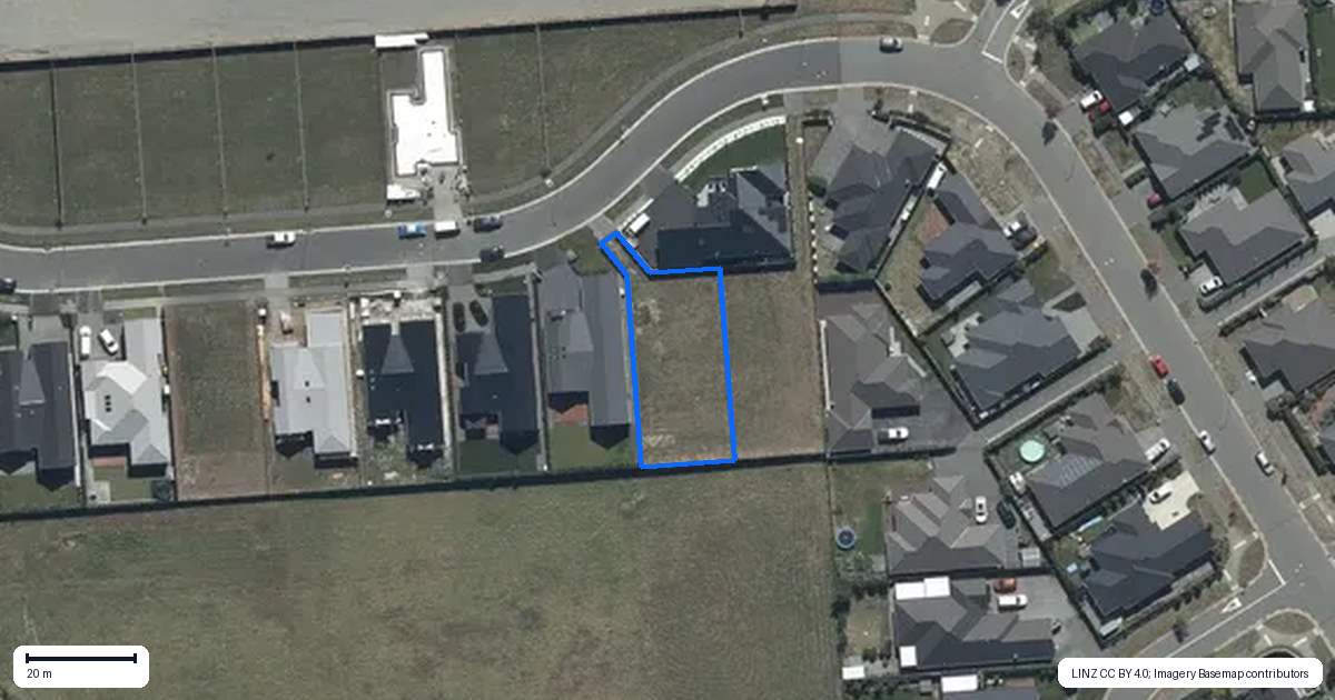 Property context map for 52 Georgina Street, Marshland, Christchurch