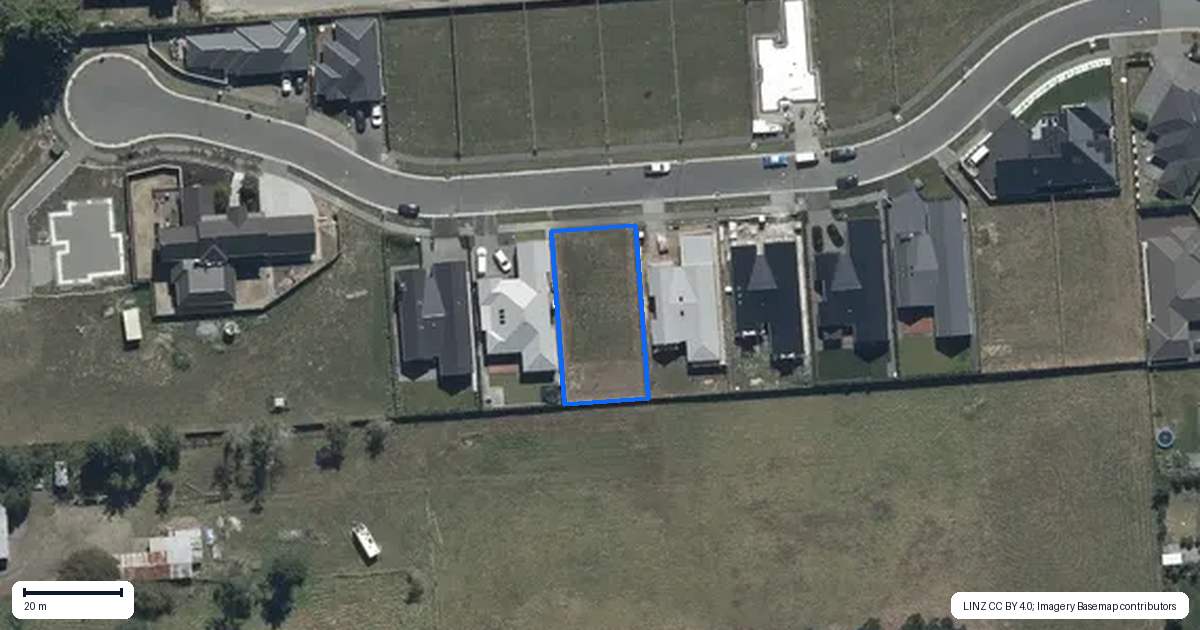 Property context map for 42 Georgina Street, Marshland, Christchurch