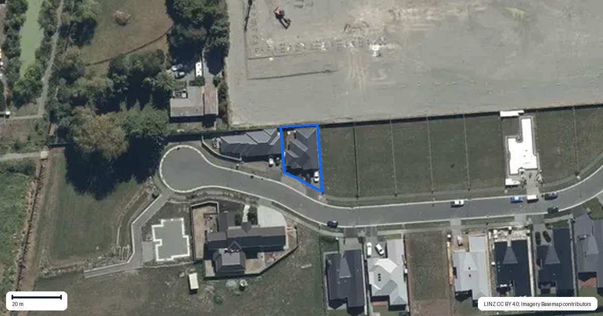 Property context map for 31 Georgina Street, Marshland, Christchurch