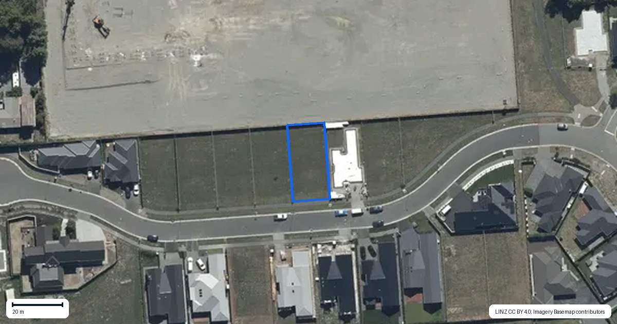 Property context map for 41 Georgina Street, Marshland, Christchurch