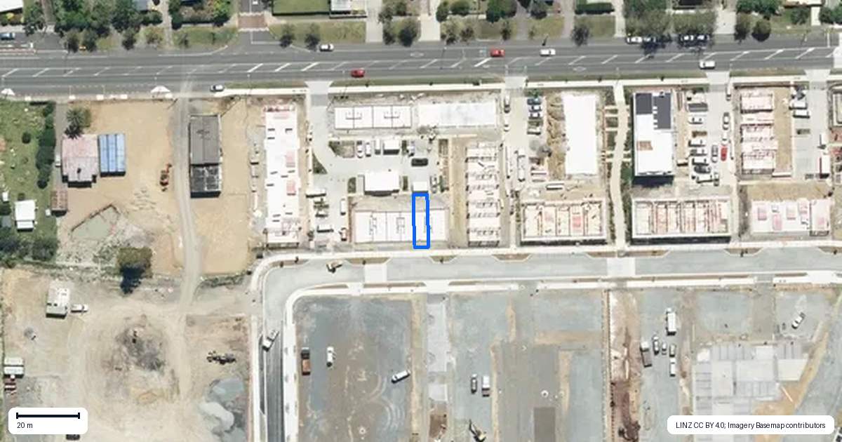 Property context map for 45 Yozin Road, Swanson, Auckland