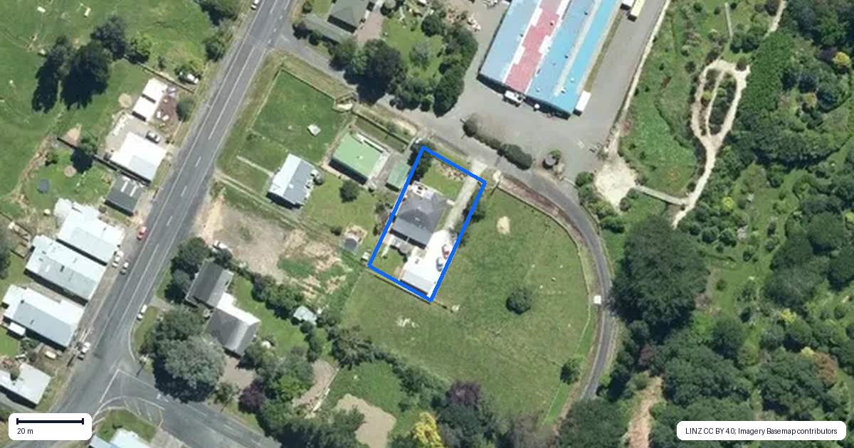 Property context map for 2 Gundersen Street, Norsewood