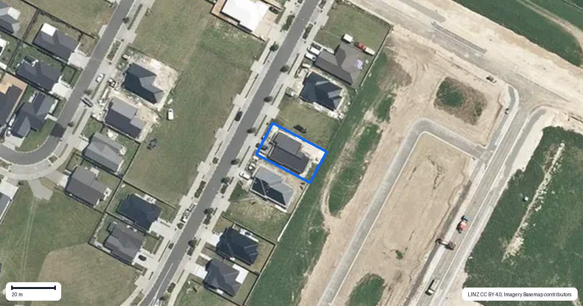 Property context map for 12 Tuwaewae Drive, Matamata