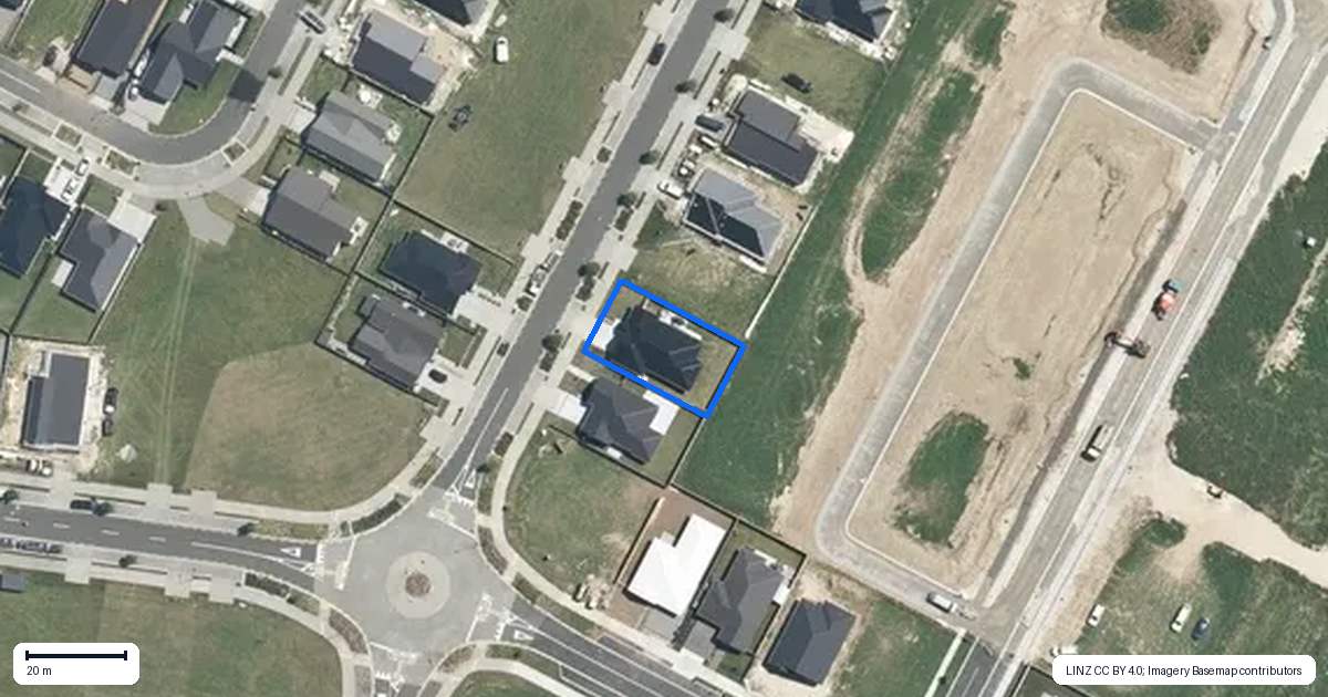 Property context map for 6 Tuwaewae Drive, Matamata