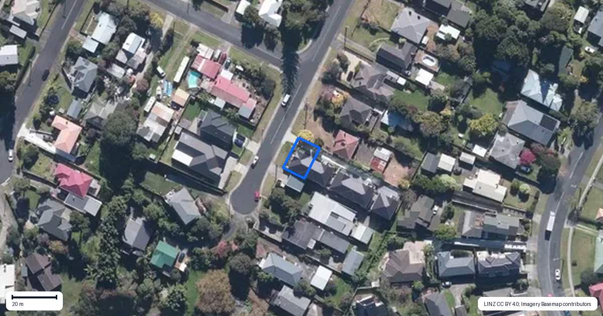 Property context map for 14A River Road, Te Atatu Peninsula, Auckland