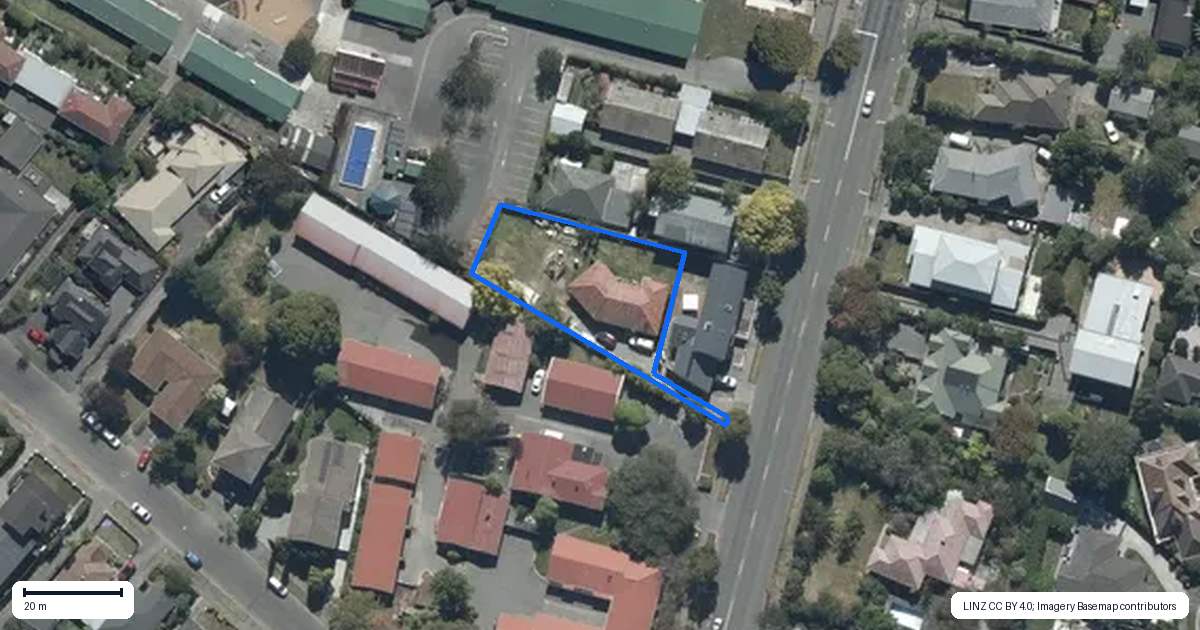 Property context map for 2/109 Roydvale Avenue, Burnside, Christchurch