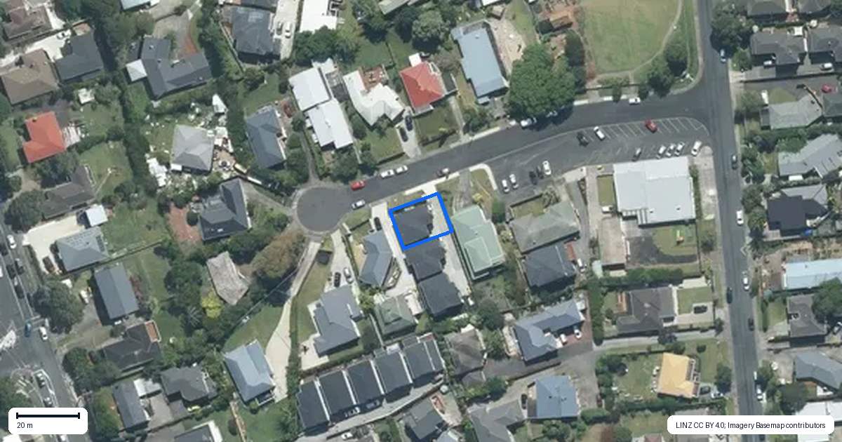 Property context map for 12A Tiber Road, Forrest Hill, Auckland