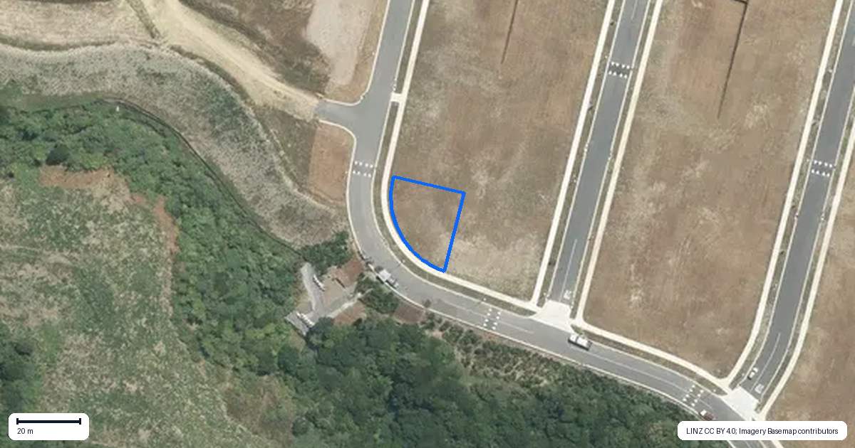 Property context map for 136 McQuoids Road, Flat Bush, Auckland