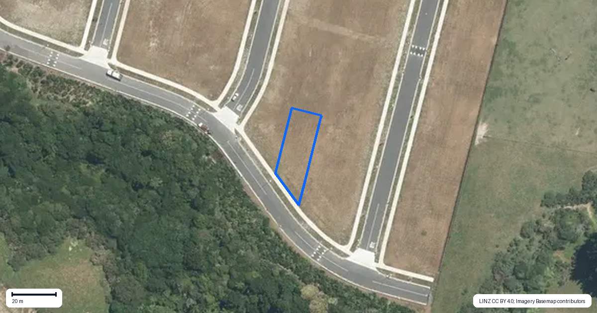 Property context map for 148 McQuoids Road, Flat Bush, Auckland
