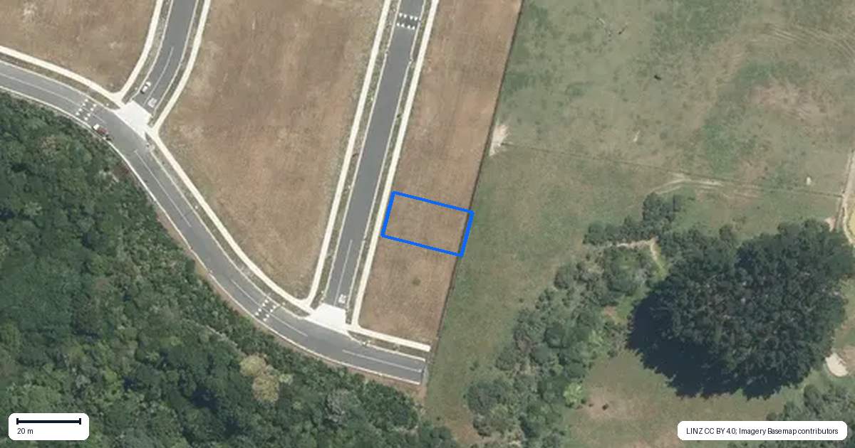 Property context map for 40 Barley Road, Flat Bush, Auckland