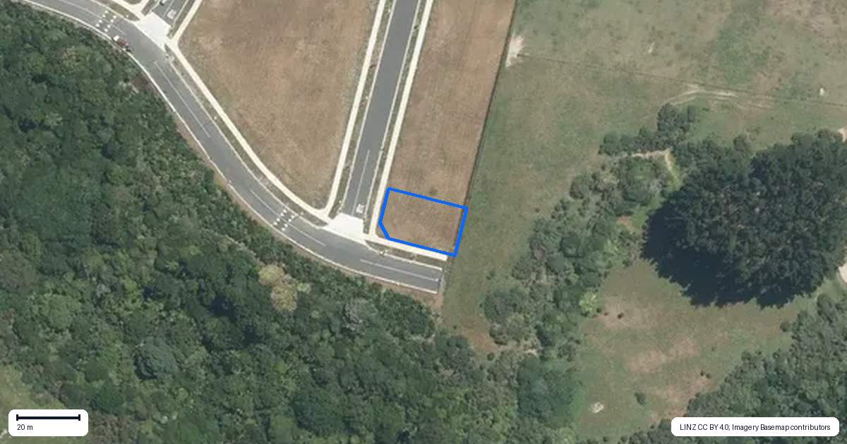 Property context map for 44 Barley Road, Flat Bush, Auckland