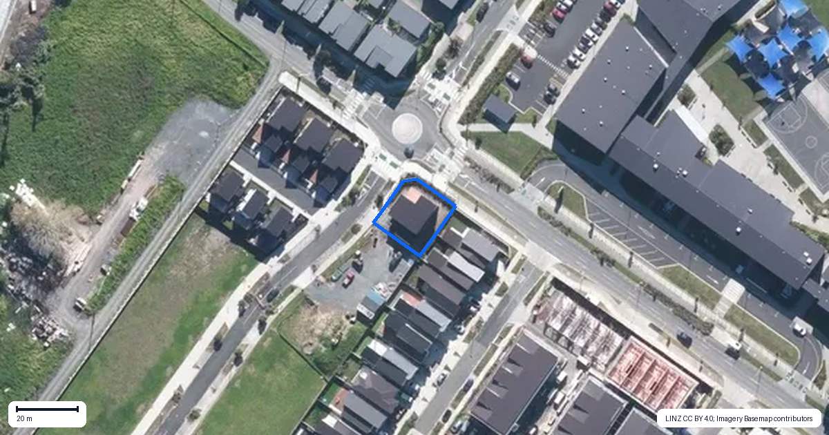 Property context map for 2 Silver Fern Avenue, Hobsonville, Auckland