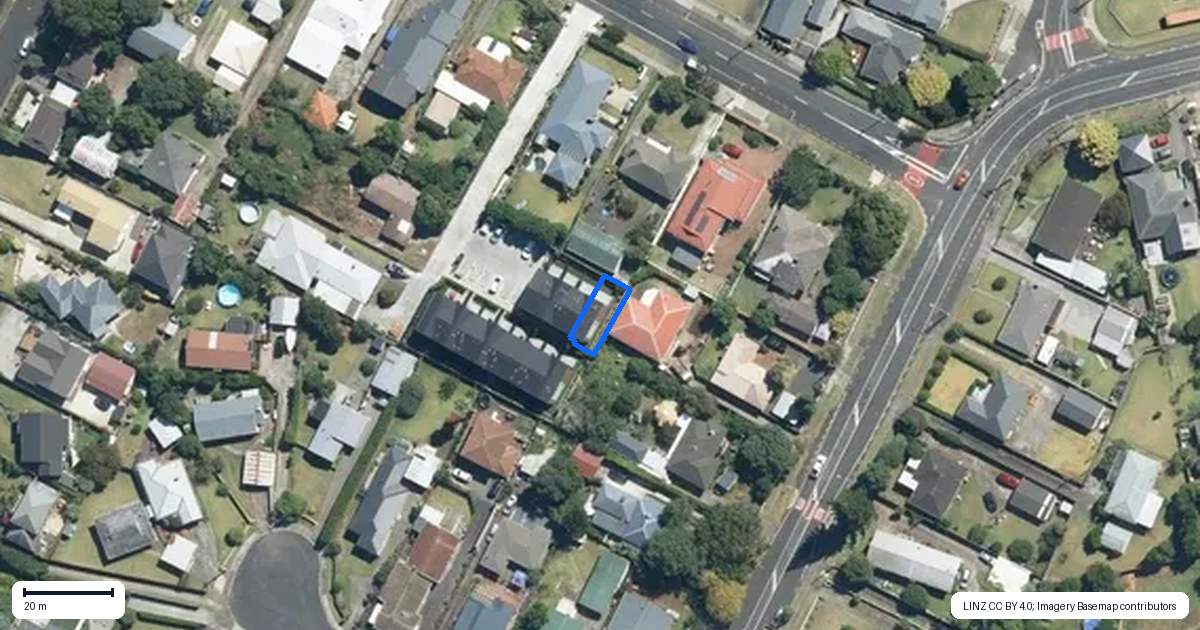 Property context map for 4/7 Boyd Avenue, Mangere Bridge, Auckland