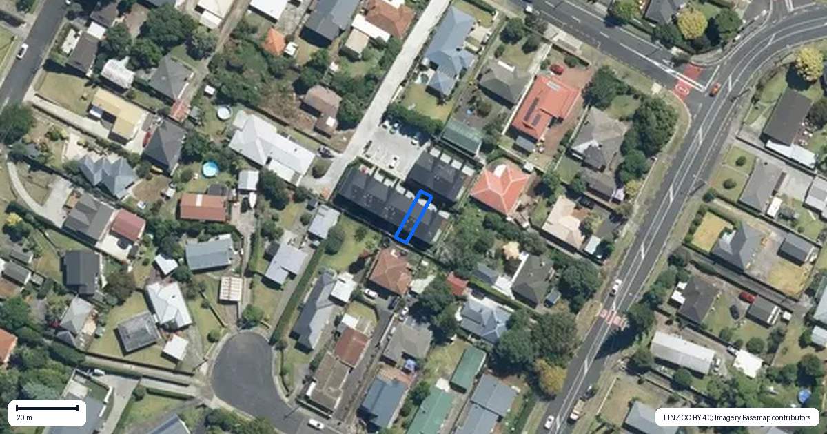 Property context map for 7/7 Boyd Avenue, Mangere Bridge, Auckland