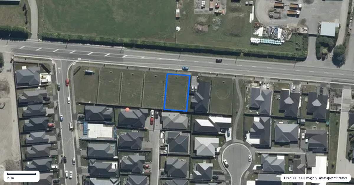 Property context map for 175 Styx Mill Road, Casebrook, Christchurch