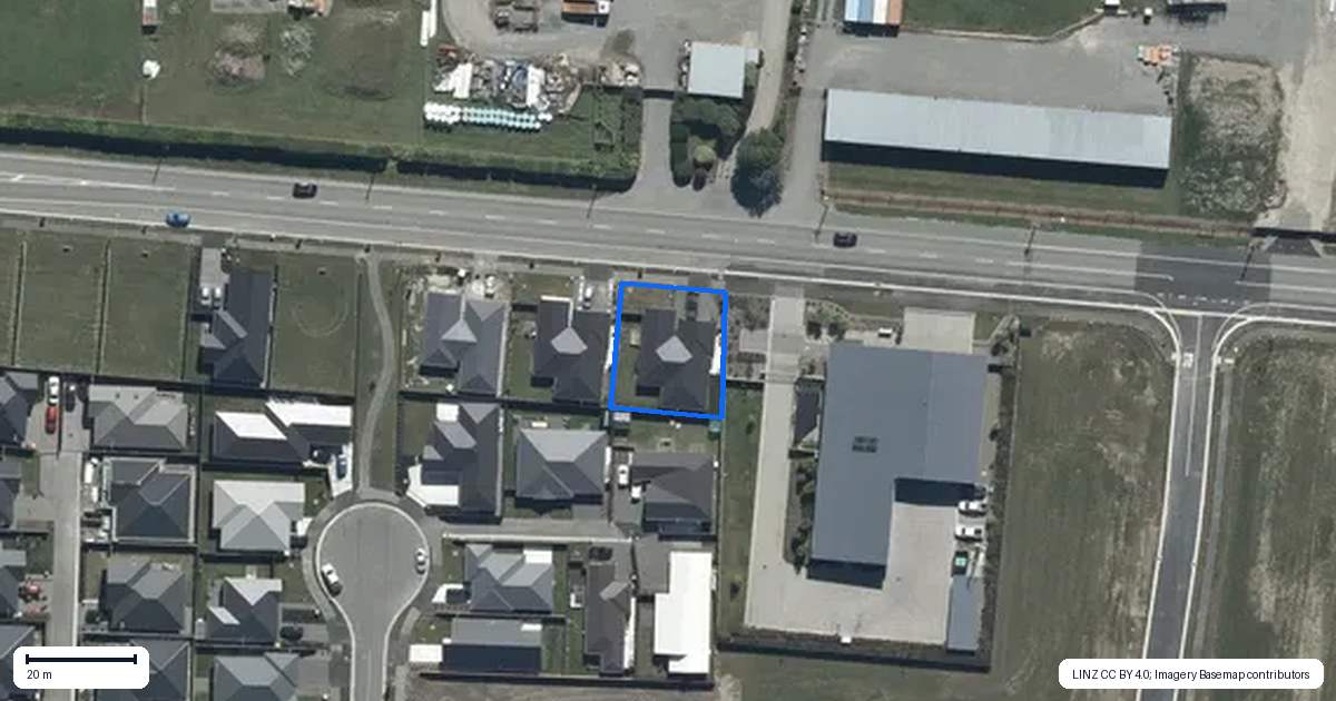 Property context map for 165 Styx Mill Road, Casebrook, Christchurch