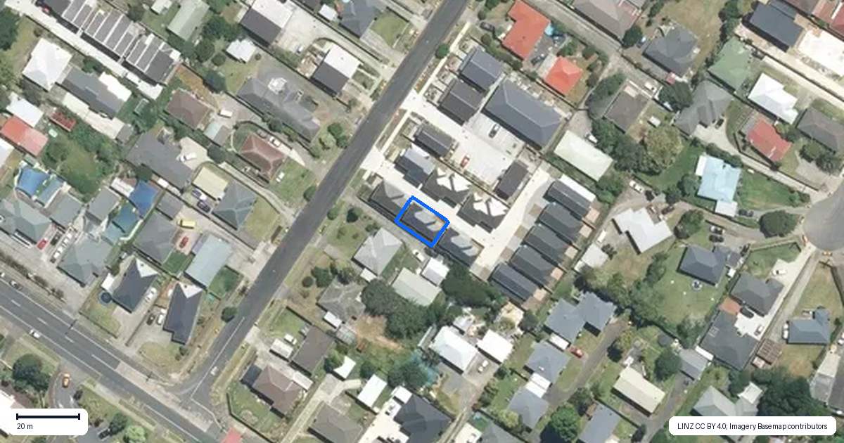 Property context map for 5B Deveron Road, Manurewa, Auckland