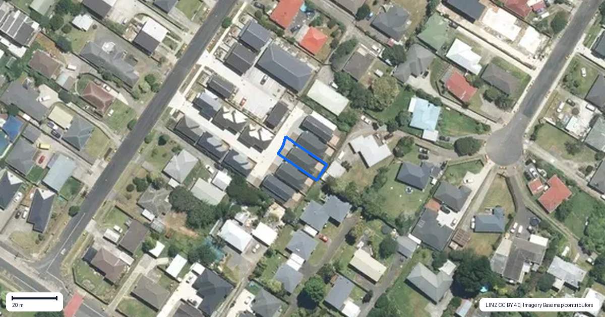 Property context map for 7C Deveron Road, Manurewa, Auckland