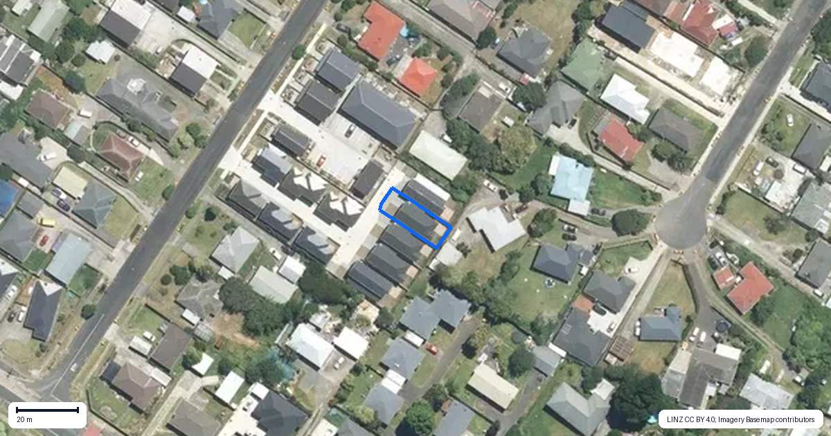 Property context map for 7D Deveron Road, Manurewa, Auckland