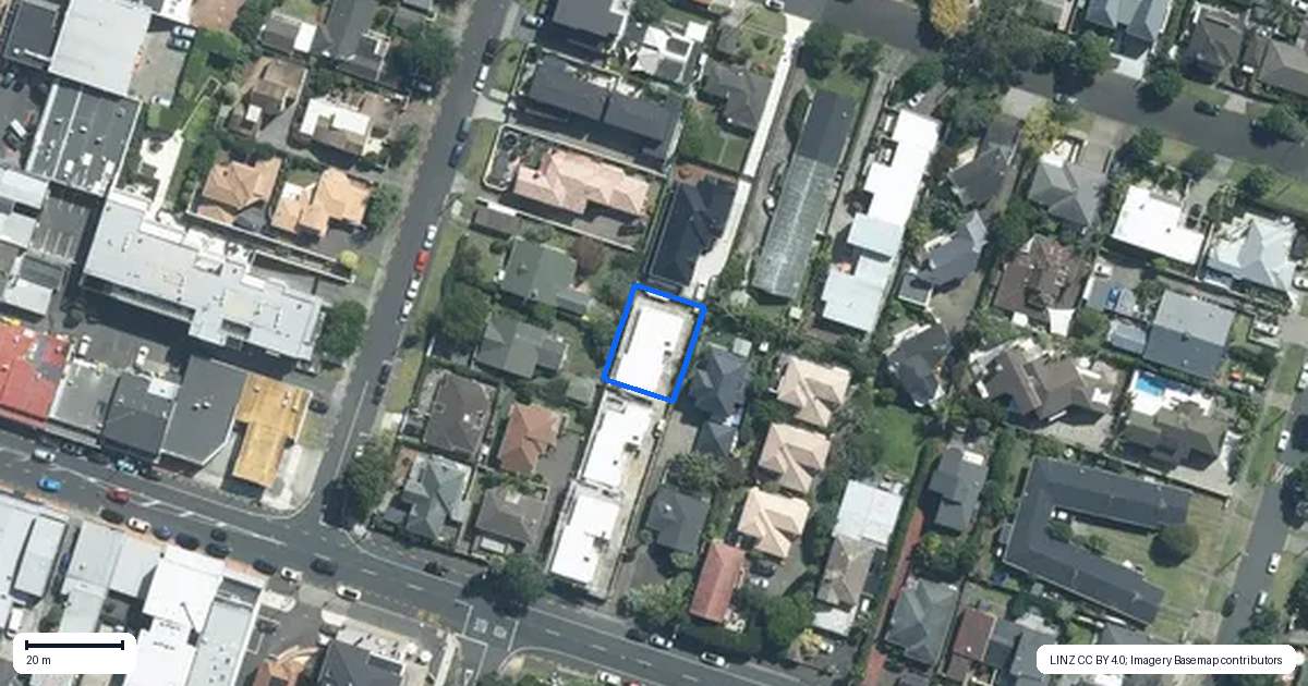 Property context map for 75C Kitchener Road, Milford, Auckland