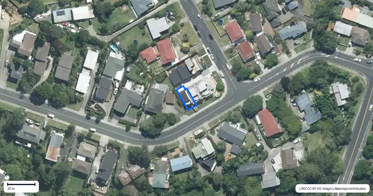 Property context map for 9C Glamorgan Drive, Torbay, Auckland