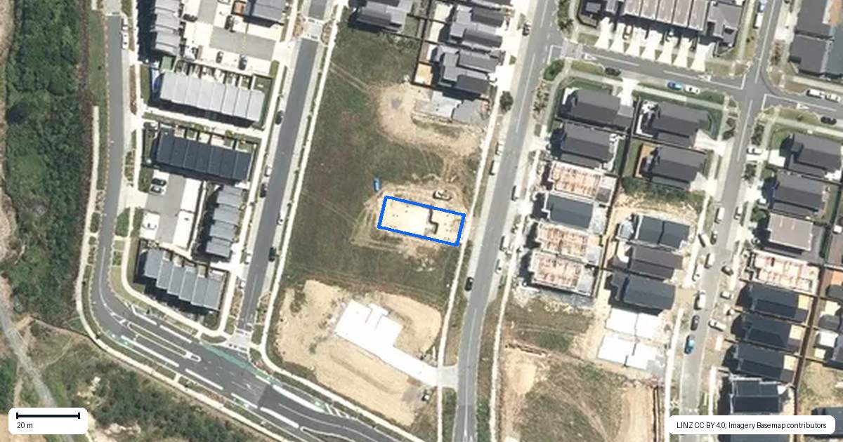Property context map for 47 Hermitage Street, Flat Bush, Auckland