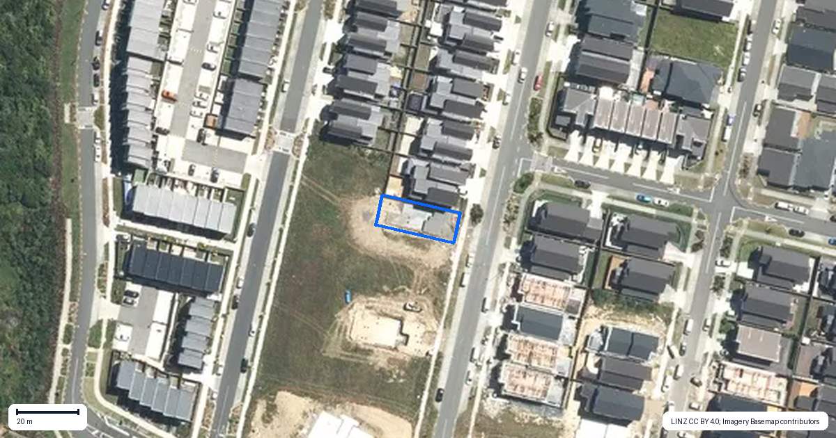 Property context map for 41 Hermitage Street, Flat Bush, Auckland