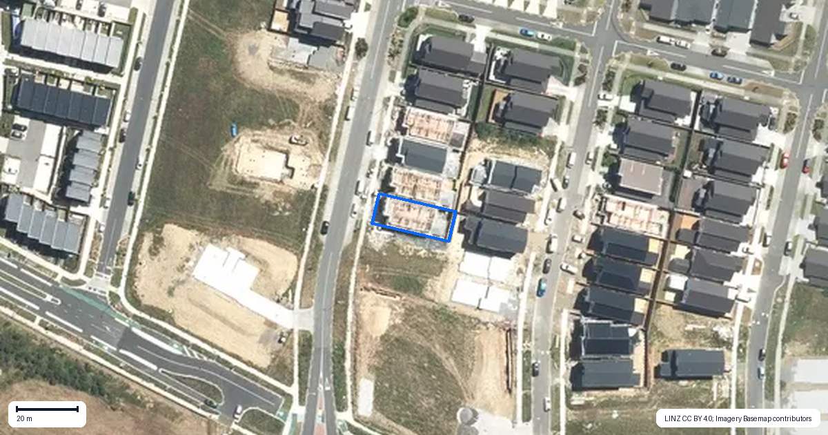 Property context map for 28 Hermitage Street, Flat Bush, Auckland