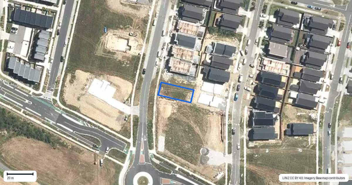 Property context map for 32 Hermitage Street, Flat Bush, Auckland