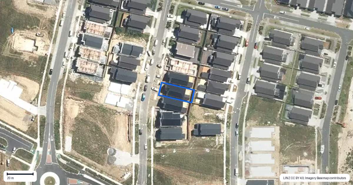 Property context map for 28 Christella Street, Flat Bush, Auckland