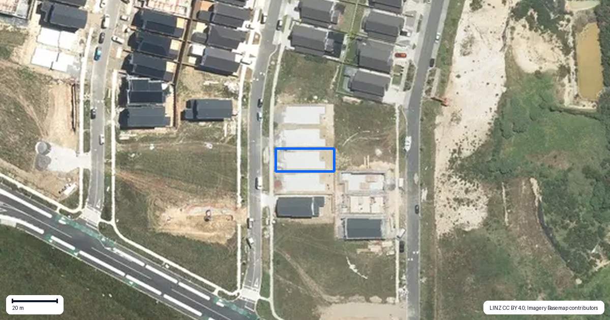 Property context map for 34 Ascent Street, Flat Bush, Auckland