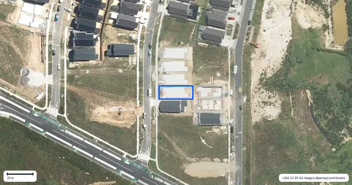 Property context map for 36 Ascent Street, Flat Bush, Auckland
