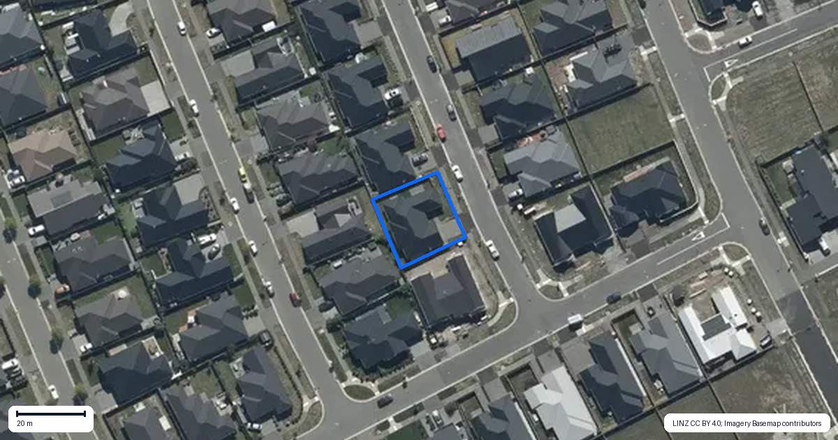 Property context map for 12 MacKinnon Street, Marshland, Christchurch