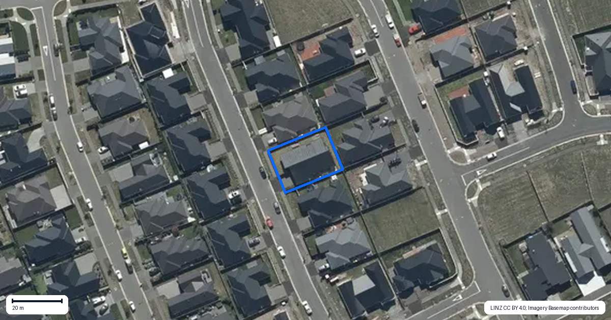 Property context map for 7 MacKinnon Street, Marshland, Christchurch