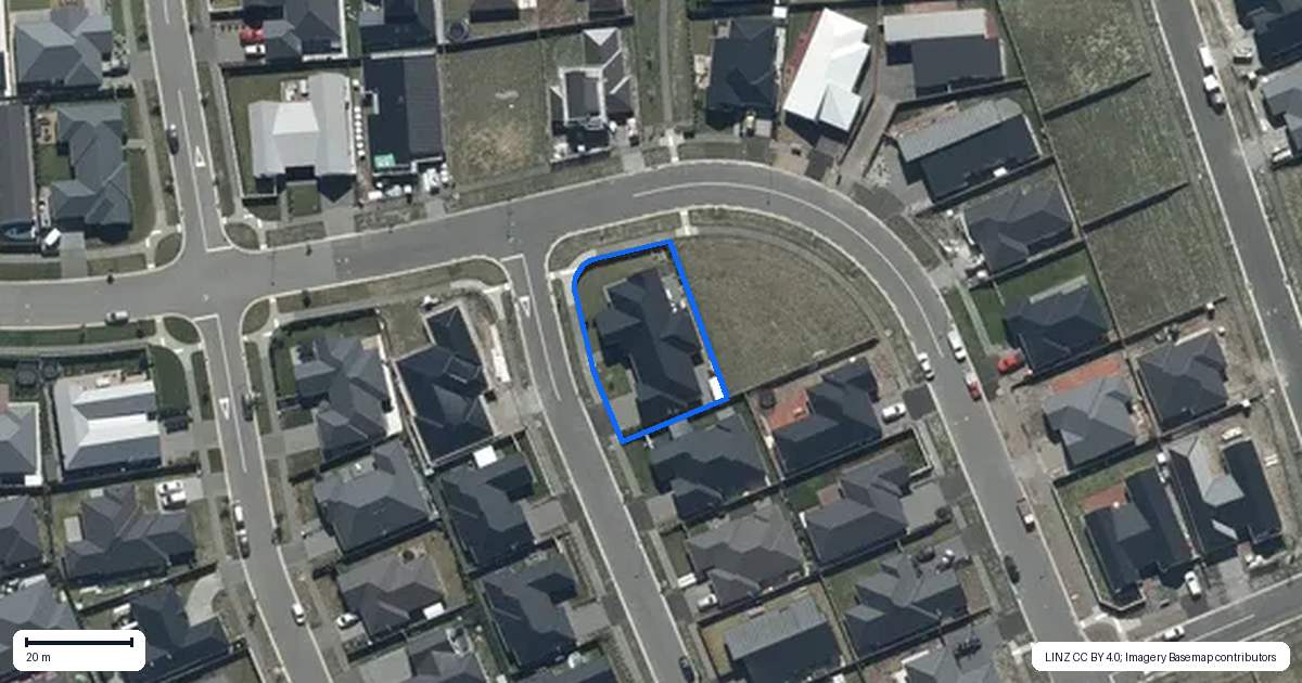Property context map for 1 MacKinnon Street, Marshland, Christchurch