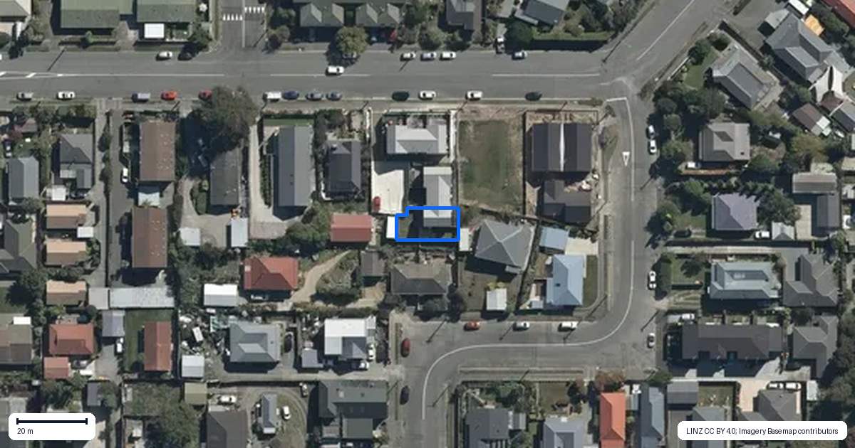 Property context map for 6/540 Armagh Street, Linwood, Christchurch