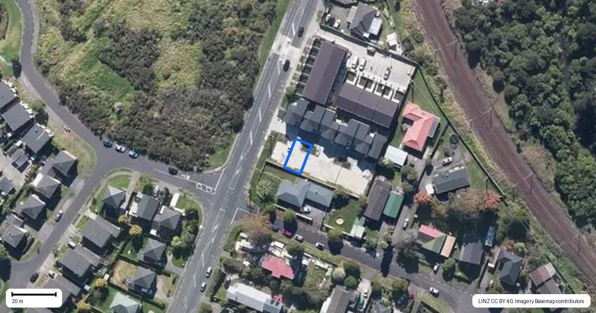 Property context map for 38B Seymour Road, Sunnyvale, Auckland