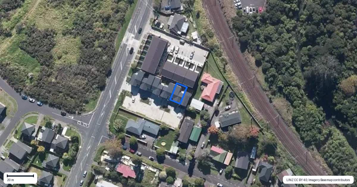 Property context map for 36E Seymour Road, Sunnyvale, Auckland