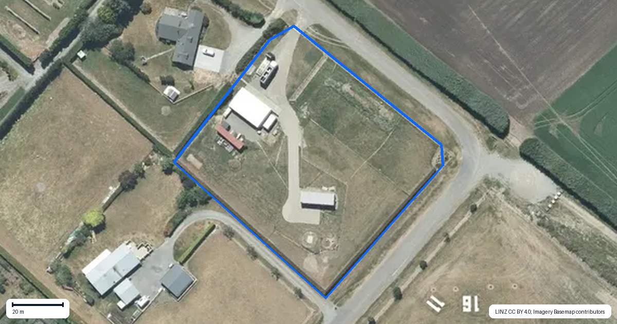 Property context map for 72 Murdochs Road, Newland, Ashburton