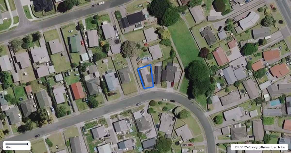 Property context map for 23A Aspiring Crescent, Chartwell, Hamilton