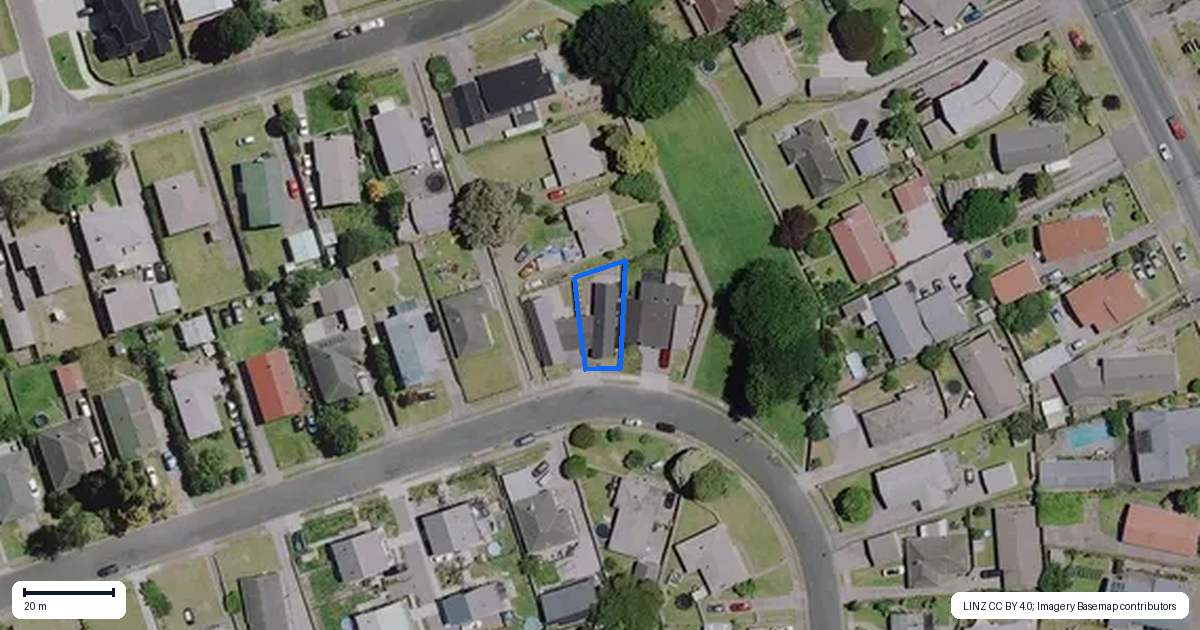Property context map for 23B Aspiring Crescent, Chartwell, Hamilton